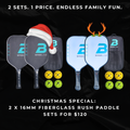 Christmas Special Family Bundle – 2 x Rush 16mm Textured Fiberglass Sets for $120