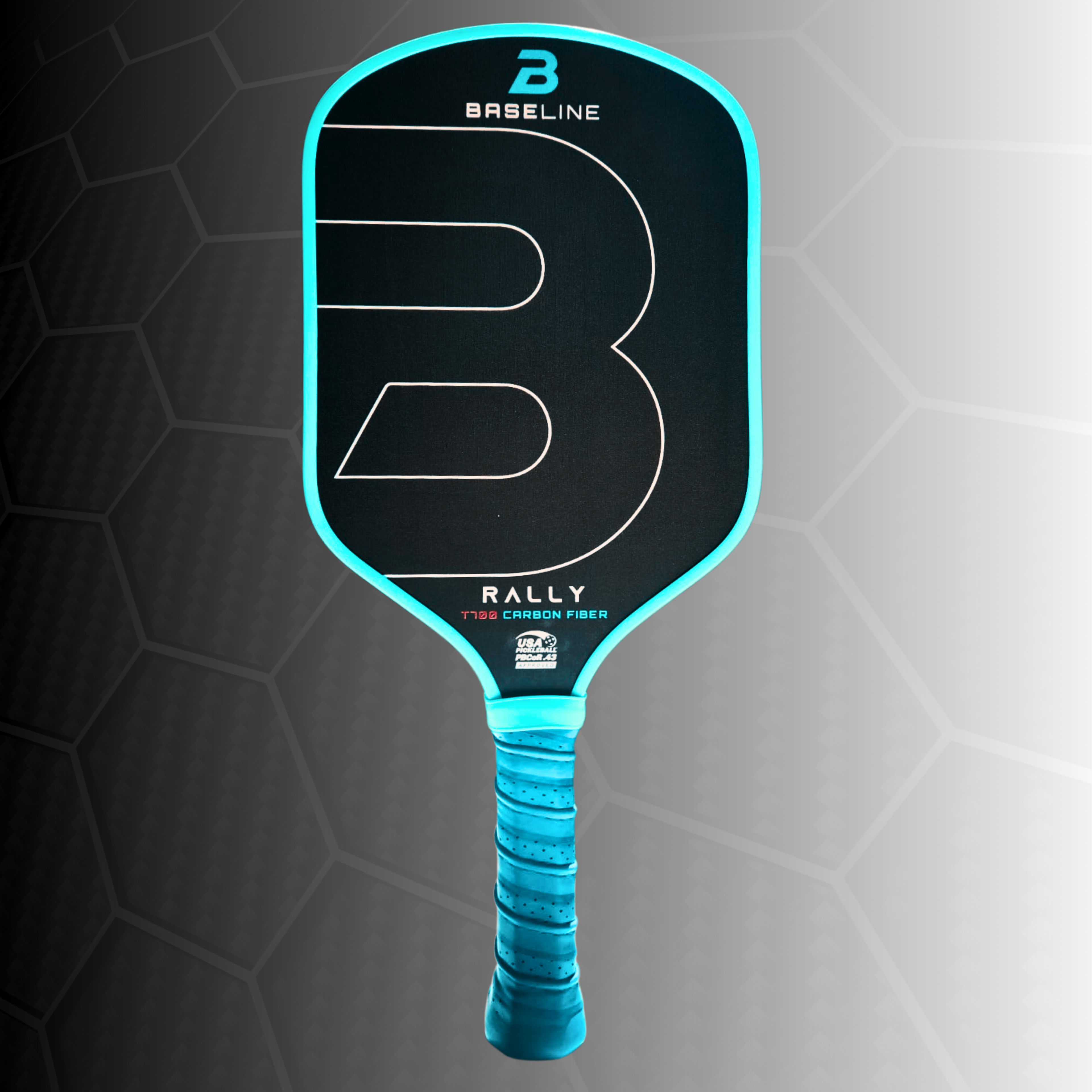 BASELINE Rally T700 Carbon 16mm Paddle TORQUOISE