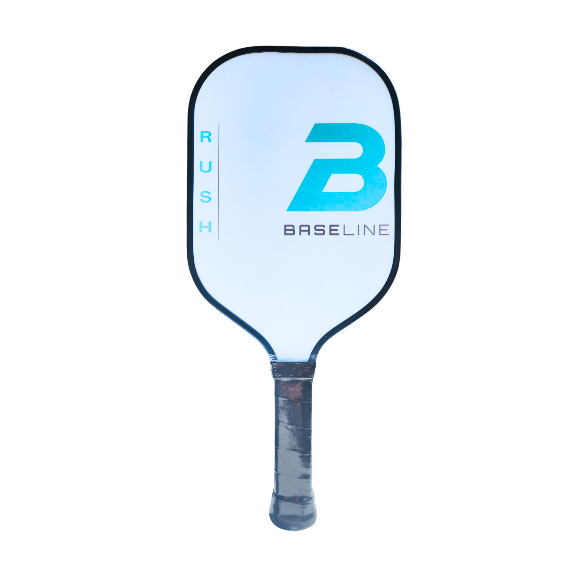 BASELINE Rush Fiberglass Pickleball Set - 2 Paddles, 4 Balls and Paddle Bag WHITE